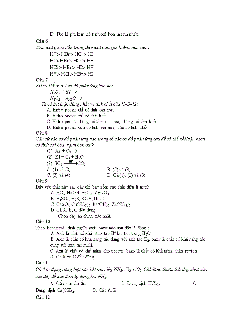 image for page Thi thử ĐH Hóa Học 02