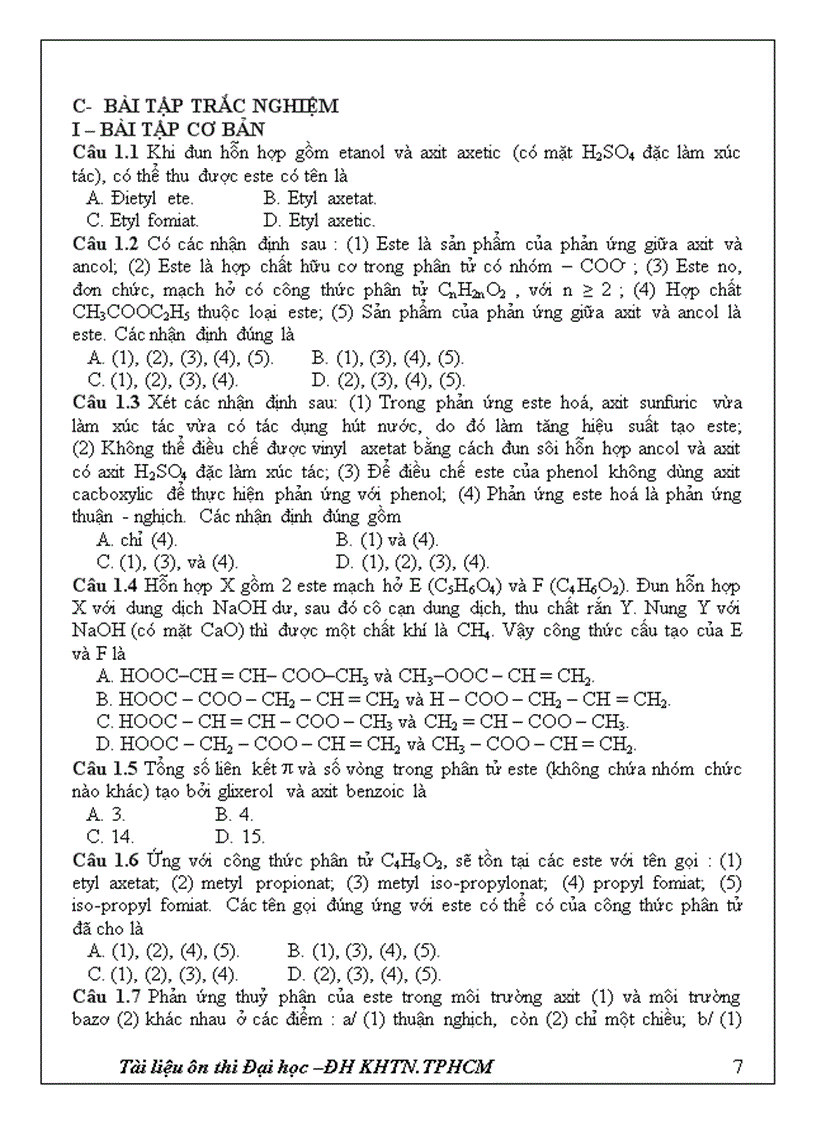 image for page TL ôn Thi ĐH hay