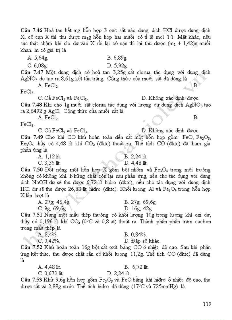 image for page TL ôn thi TN ĐH hoá theo từng chủ đề Hay