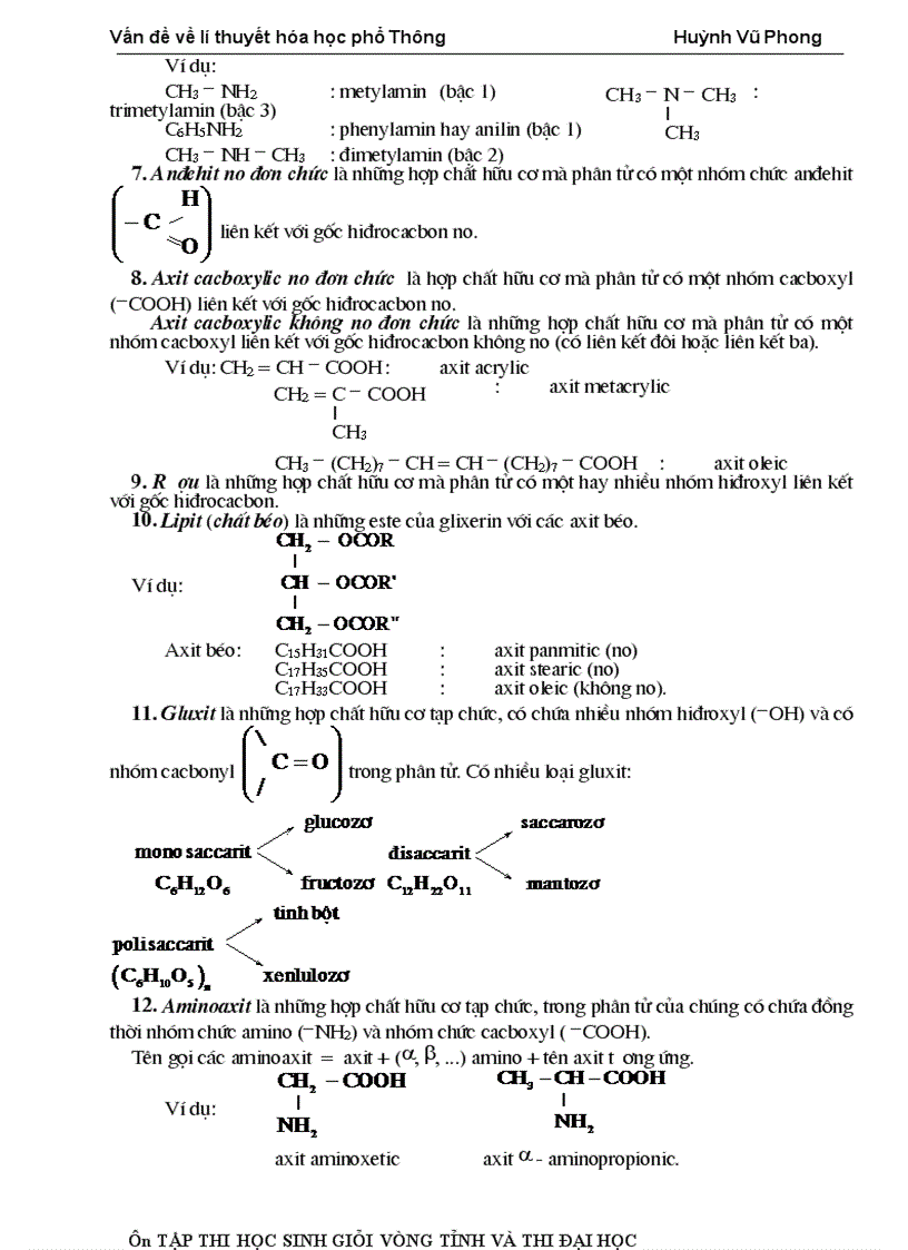 image for page Tóm Tắt Lí Thuyết ÔN HSG 12