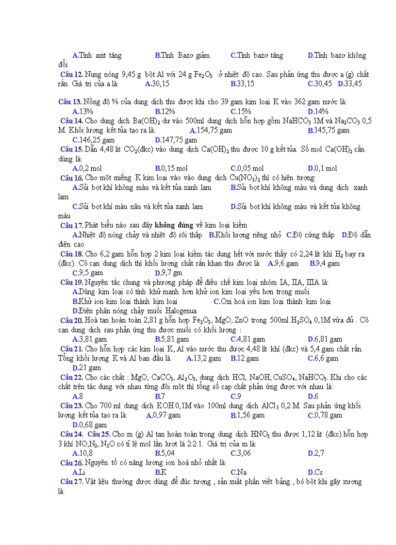 image for page Tổng hợp bộ đề thi hóa học 12