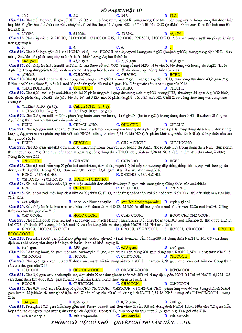 image for page Tổng hợp các dạng toán trong đề thi ĐH 2006 2009