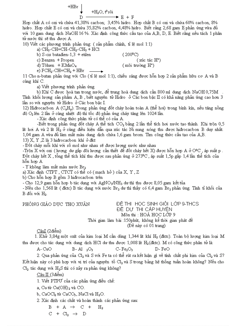 image for page Tổng hợp đề thi học sinh giỏi Hóa