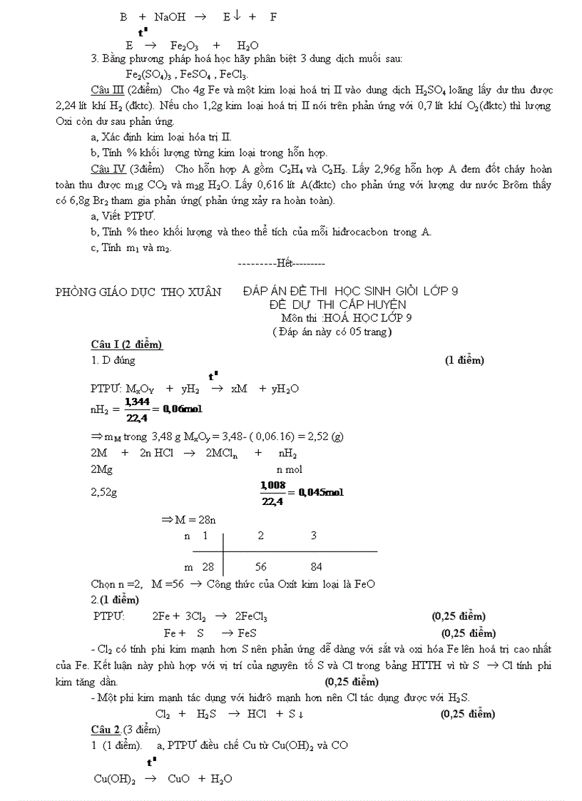 image for page Tổng hợp đề thi học sinh giỏi Hóa