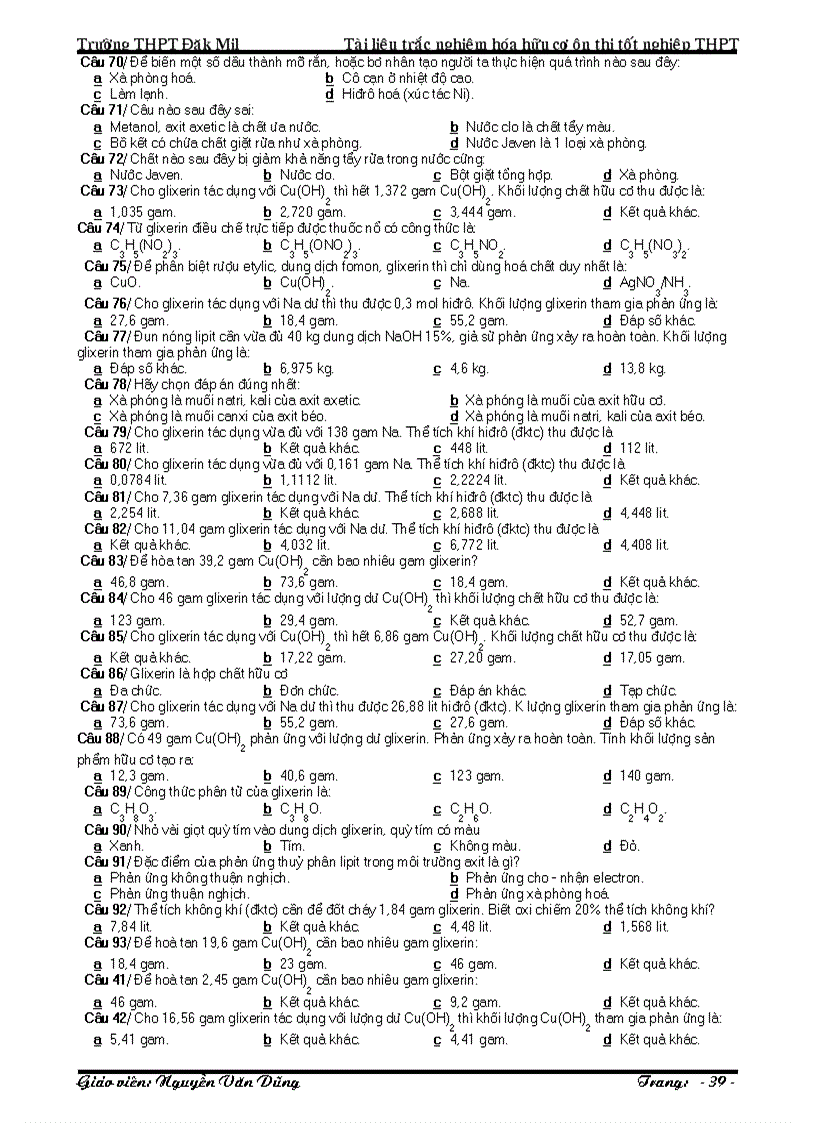 image for page Tổng hợp hóa hữu cơ toàn chương trình đm