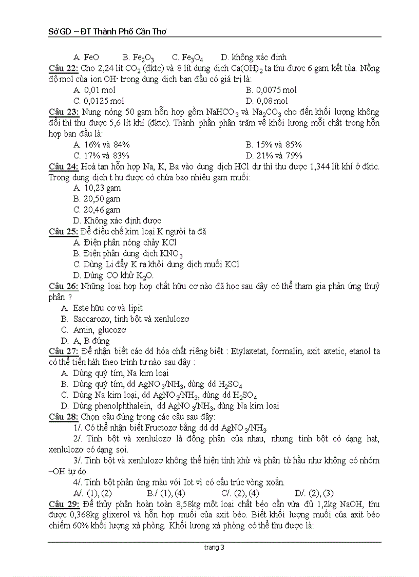 image for page Trac nghiem 12