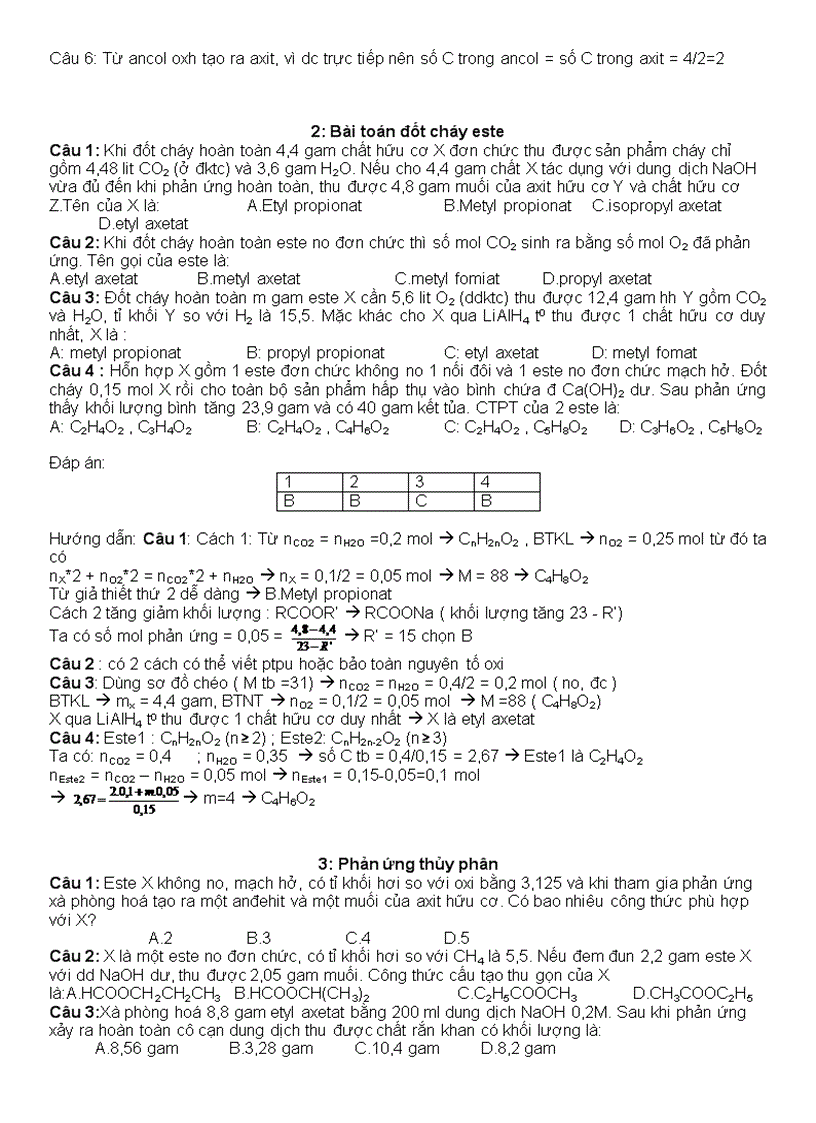 image for page Trac nghiem ESTE phan dang dap an