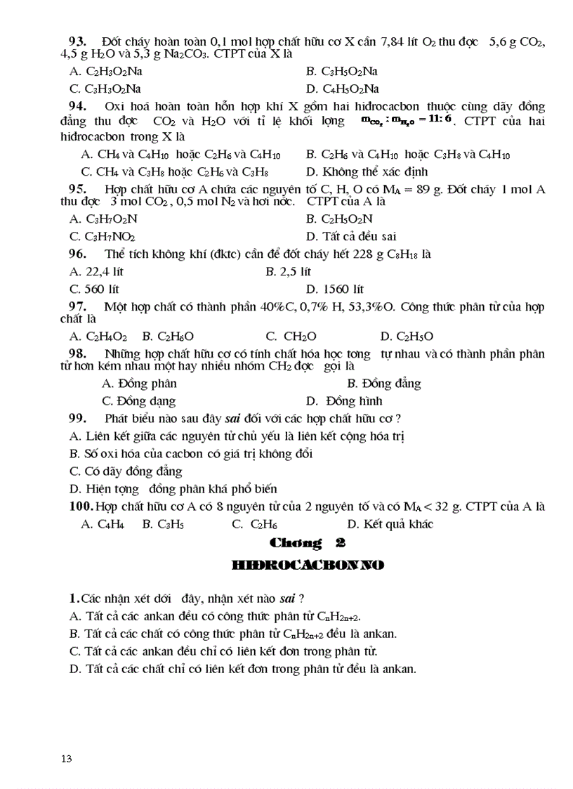 image for page Trac nghiem hoa 11 12