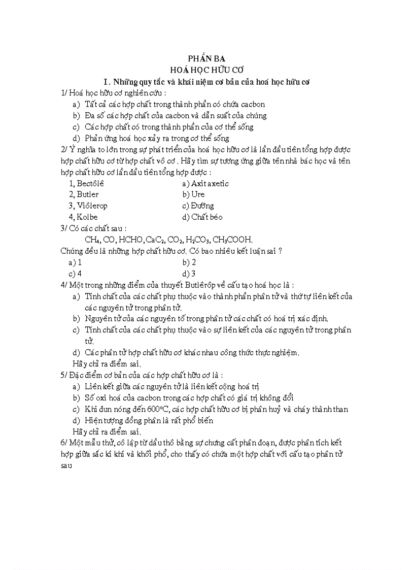 image for page Trắc nghiệm hoá học