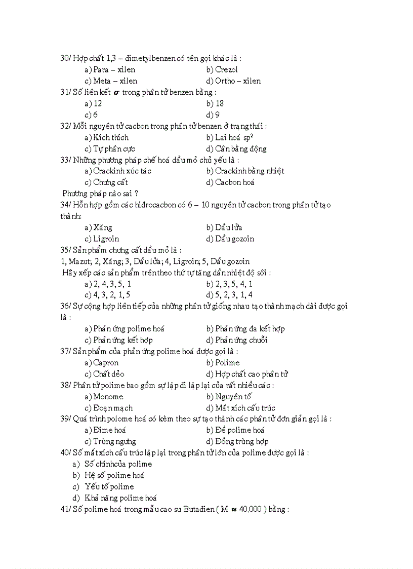 image for page Trắc nghiệm hoá học
