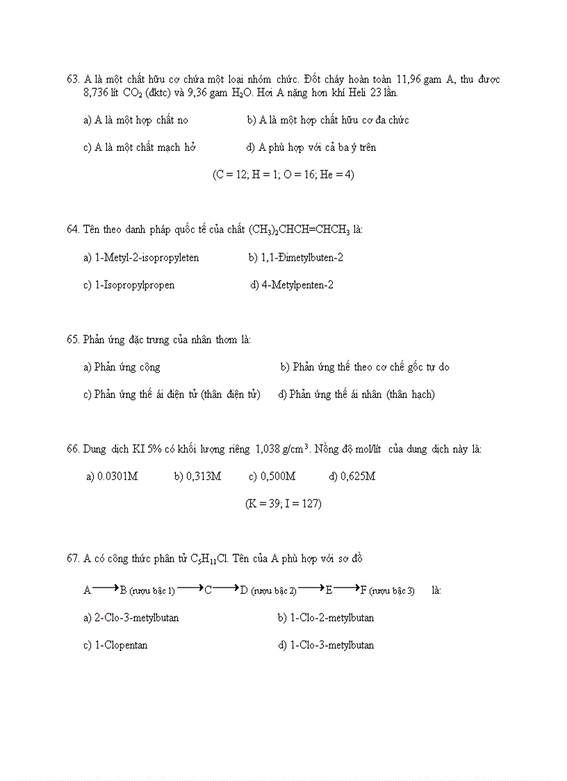 image for page Trac nghiem hoa huu co 1