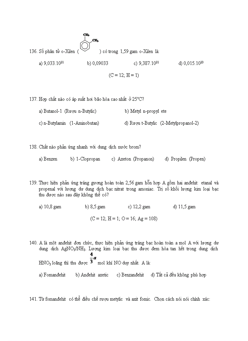 image for page Trac nghiem hoa huu co 1