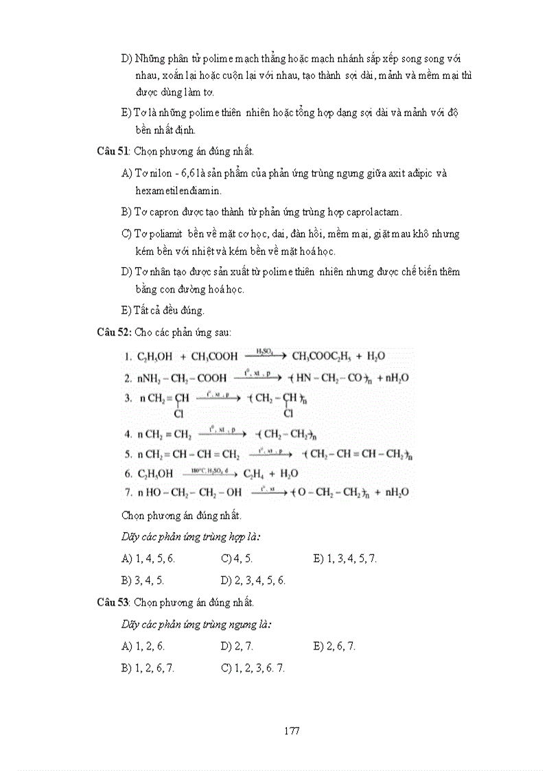 image for page TRắc nghiệm khách quan hóa học chương trình THPT