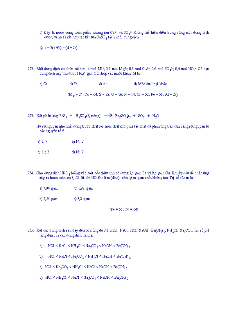 image for page Tracnghiem hóa vô cơ 2