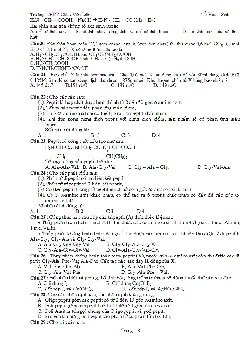 image for page Tron bo cau hoi hoc ki i hot