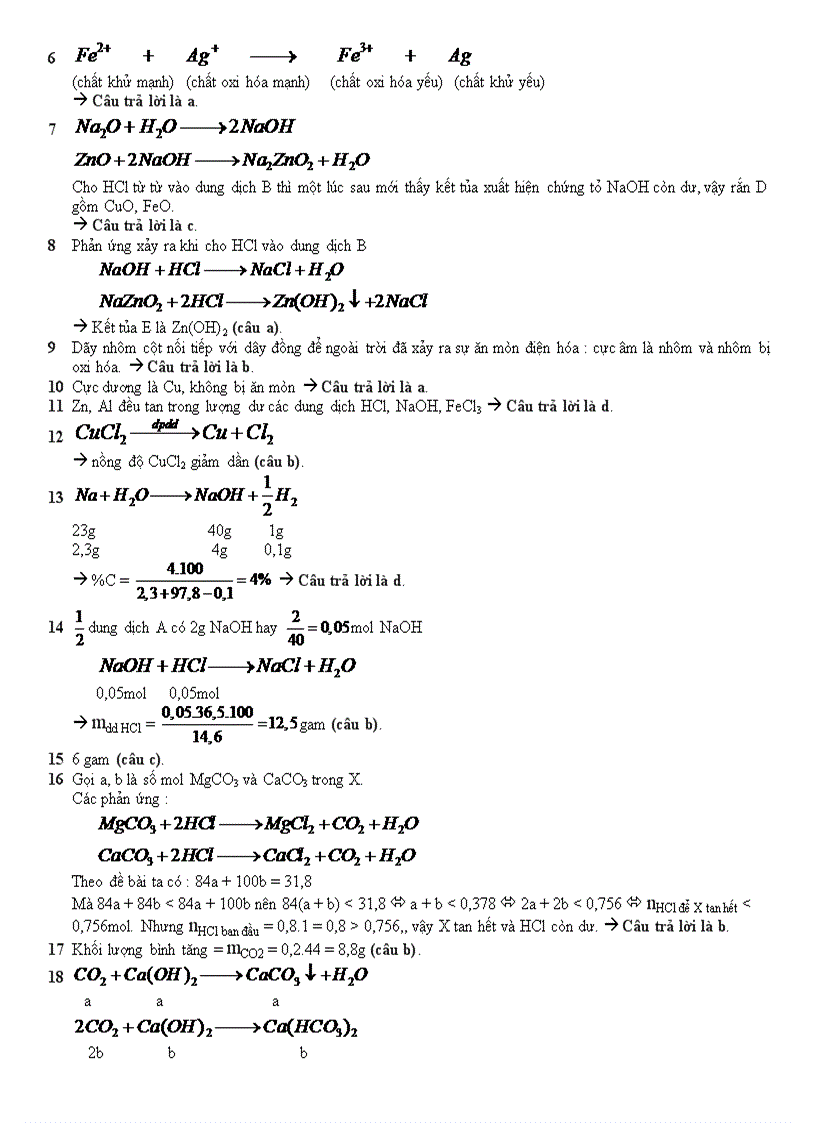 image for page Trắc nghiệm Hóa hữu cơ 2 1