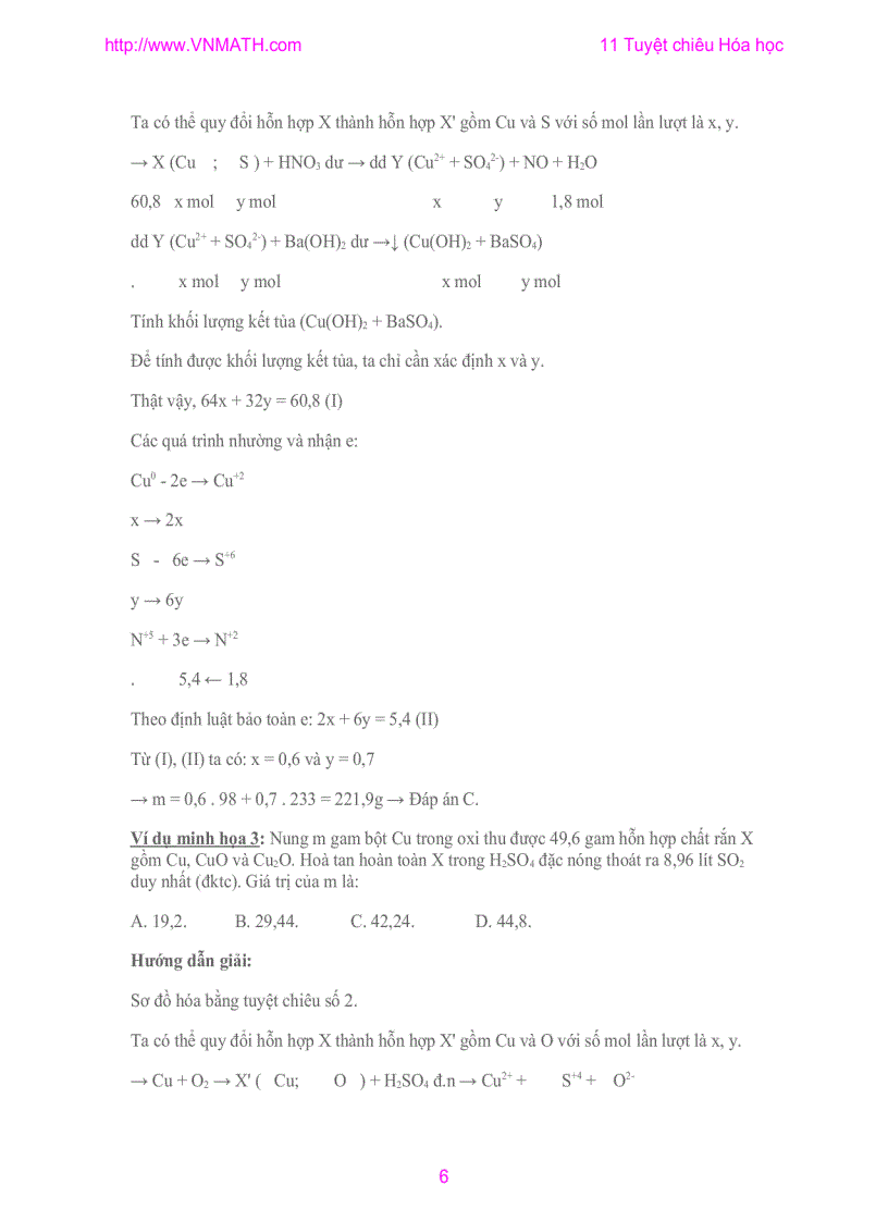 image for page Tuyet Chieu Giai Nhanh hoa hoc 12 LTDH