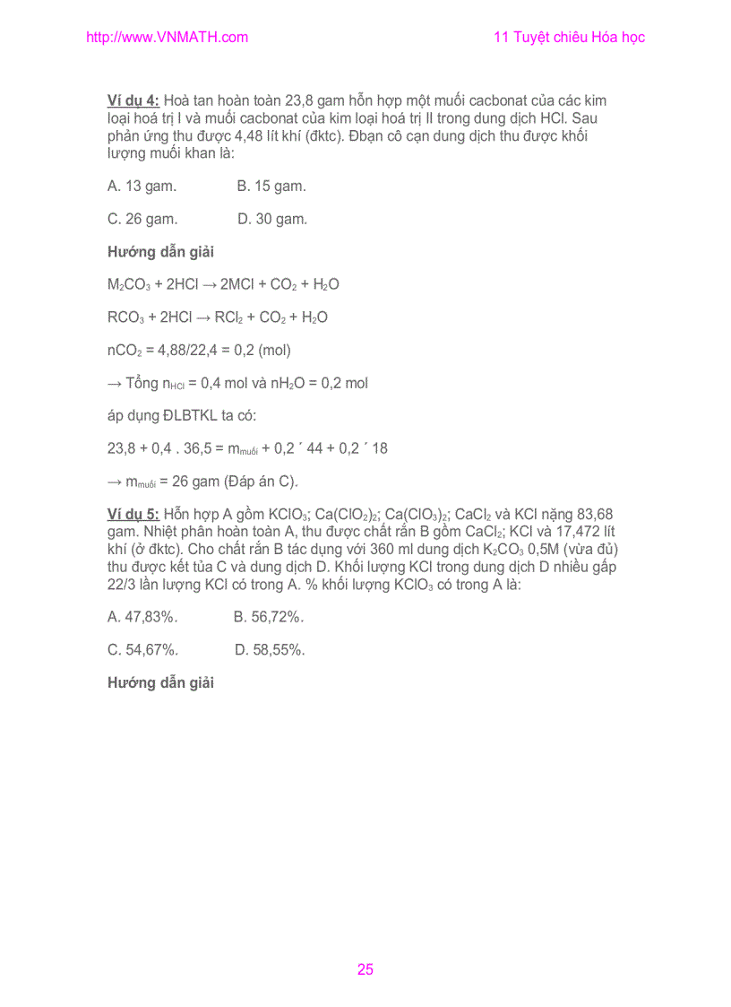 image for page Tuyet Chieu Giai Nhanh hoa hoc 12 LTDH