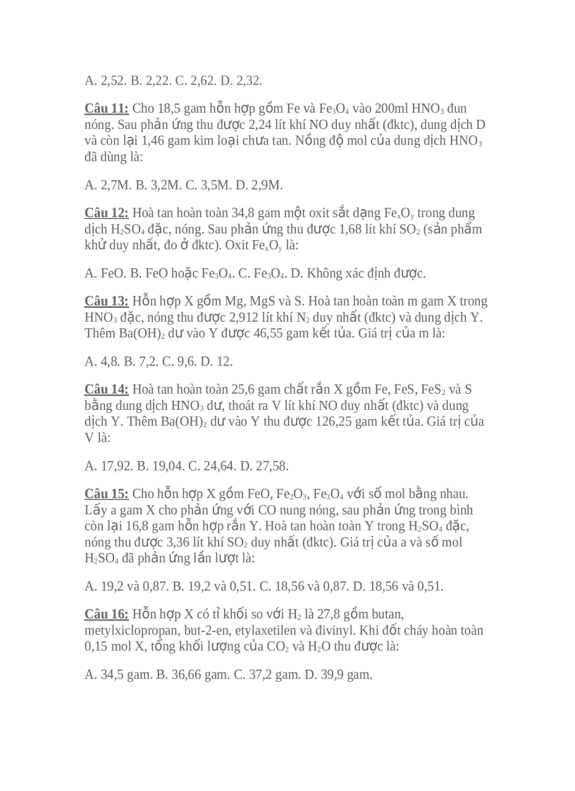 image for page Tuyệt chiêu giải nhanh hóa học 12