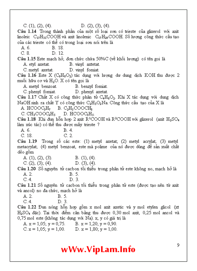 image for page Tài liệu ôn thi ĐH hay 1