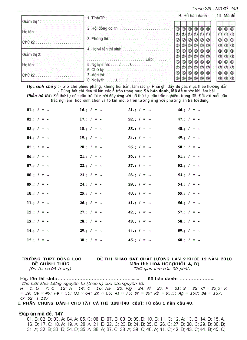 image for page Đề thi thử ĐH lần 1 1