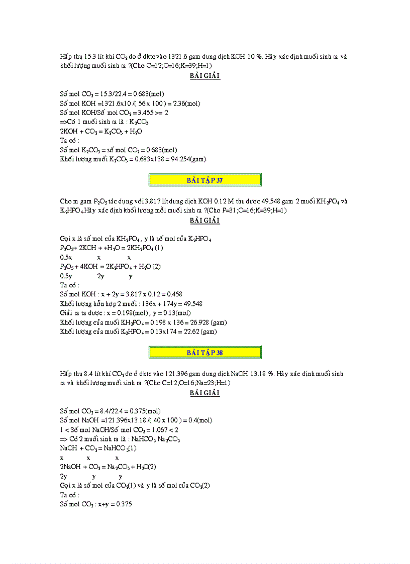 image for page 1000 bai toan ve CO2 và SO2
