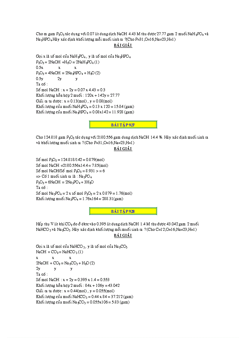 image for page 1000 bai toan ve CO2 và SO2