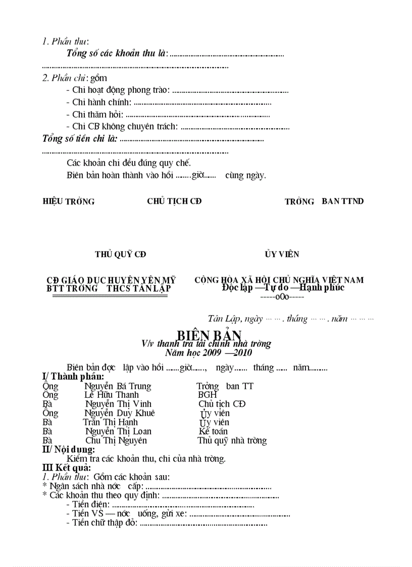 image for page Cac bien ban thanh tra chuan