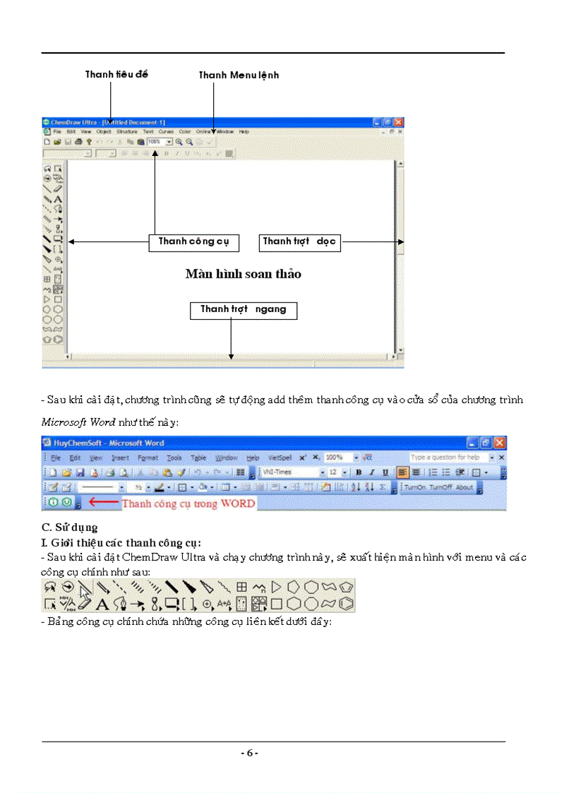 image for page Cách sử dụng phần mềm ChemOffice 2008