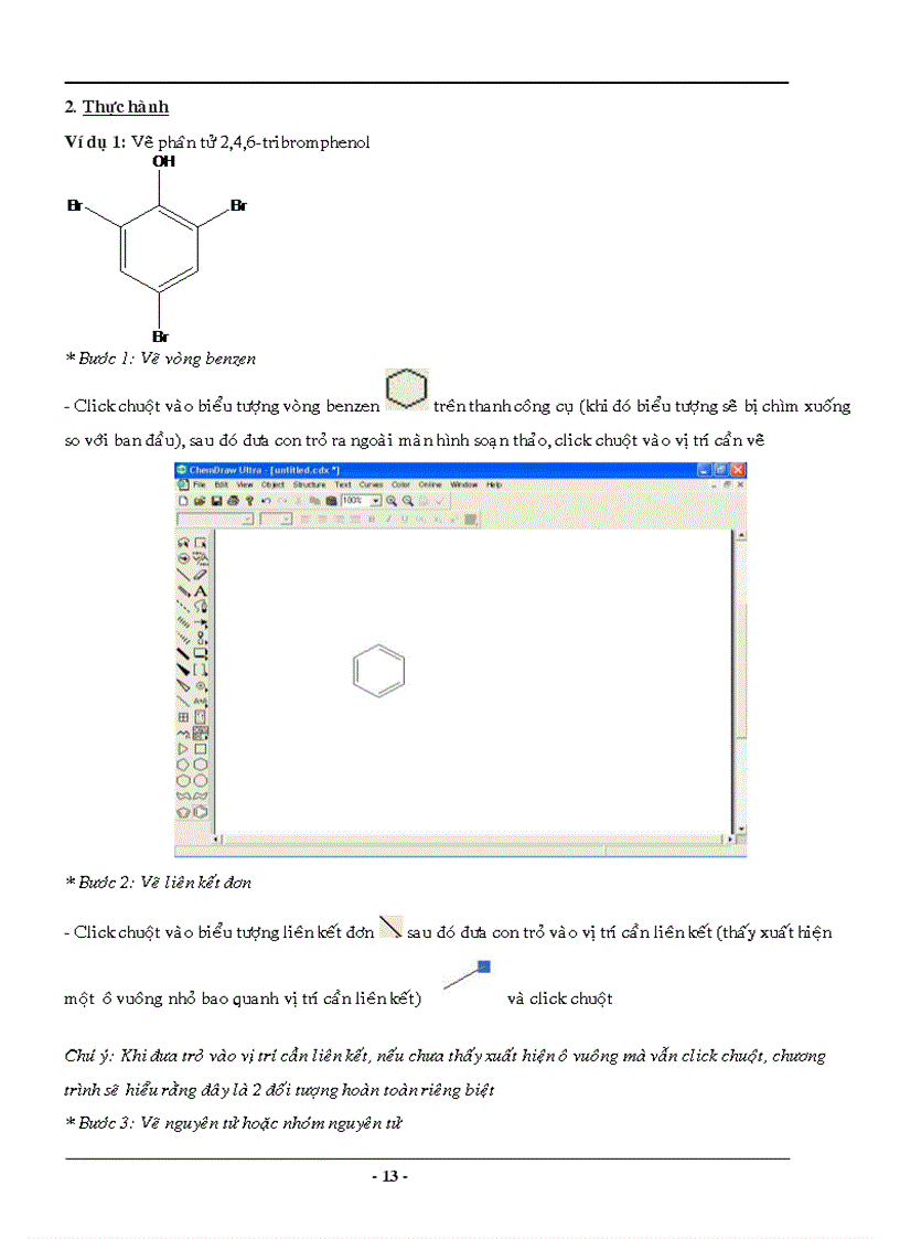 image for page Cách sử dụng phần mềm ChemOffice 2008