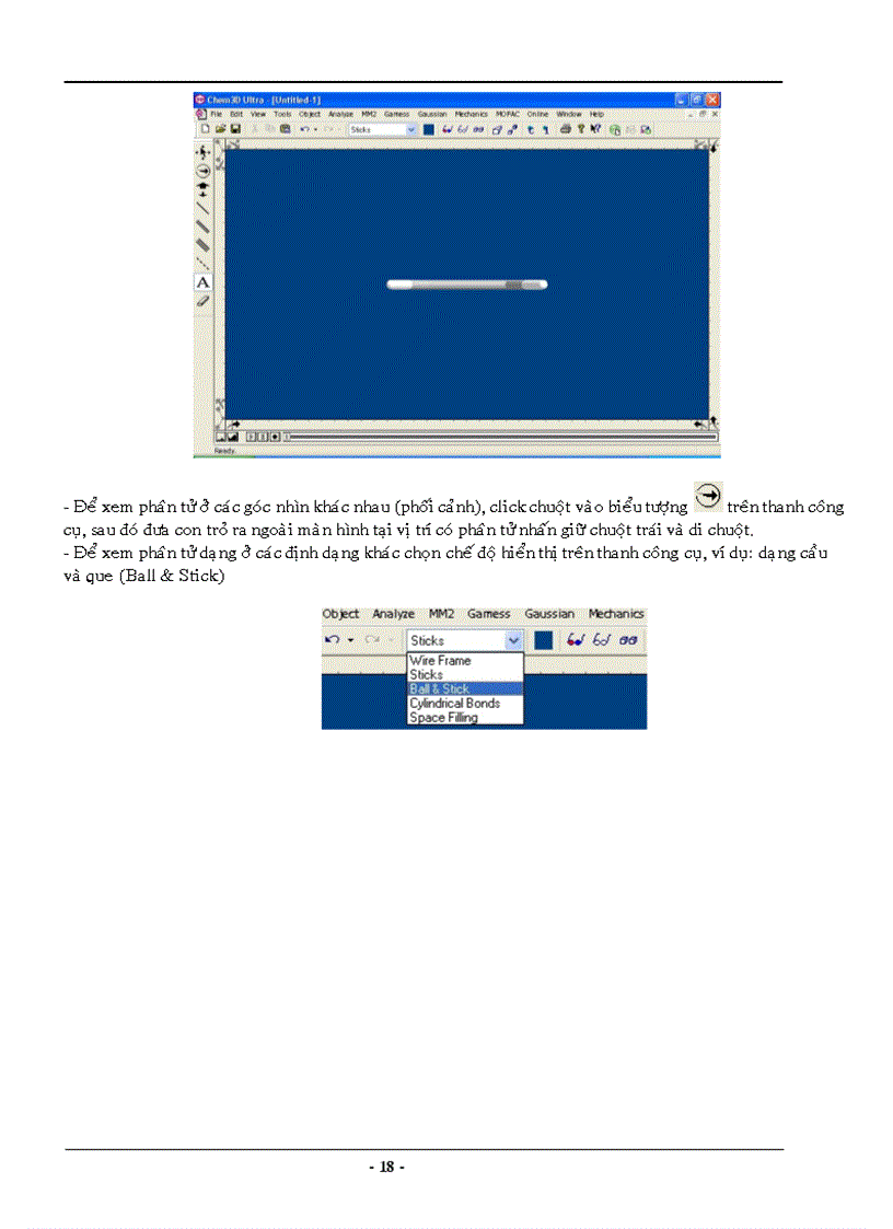 image for page Cách sử dụng phần mềm ChemOffice 2008