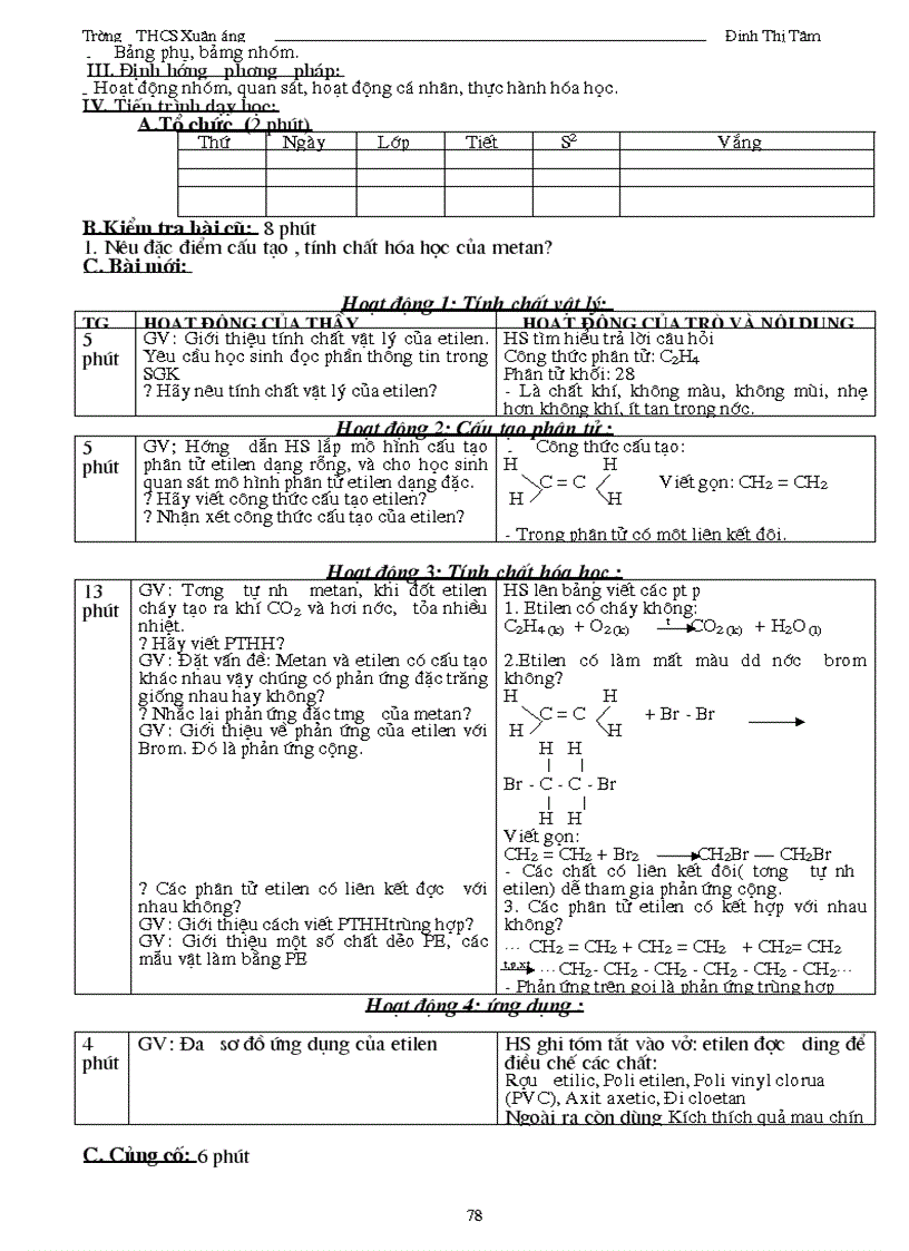 image for page Giáo án hóa 9 Mới chuẩn