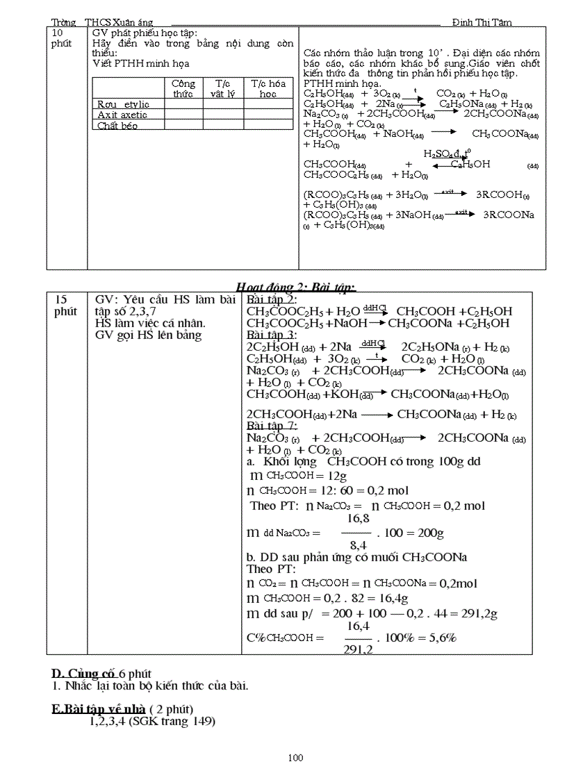 image for page Giáo án hóa 9 Mới chuẩn