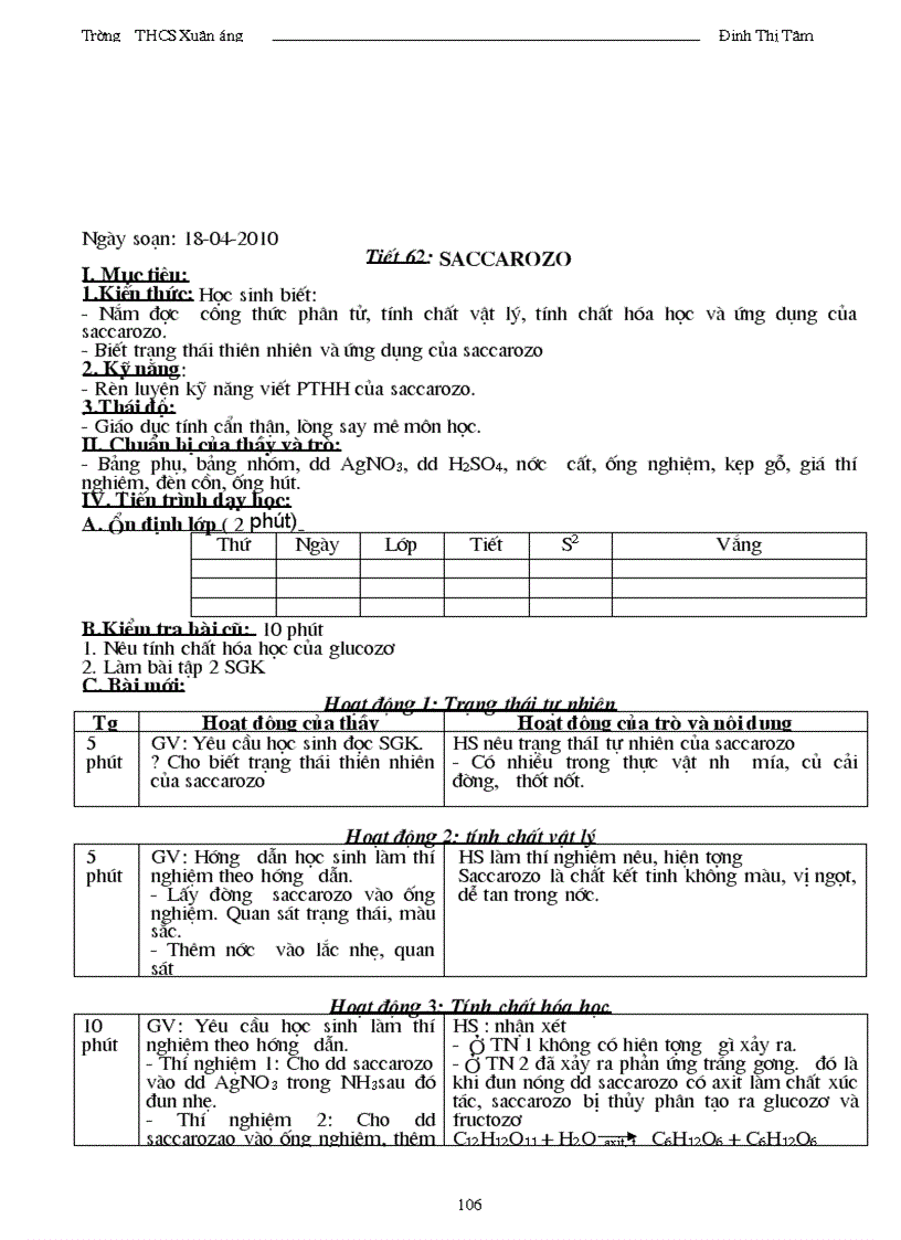 image for page Giáo án hóa 9 Mới chuẩn