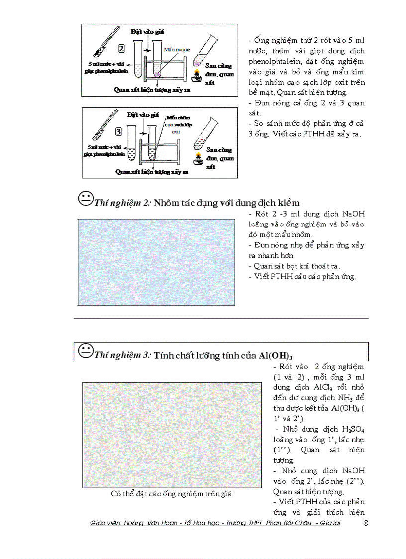 image for page Hướng dẫn thiết kế các thí nghiệm thực hành hóa học lớp 12 CB