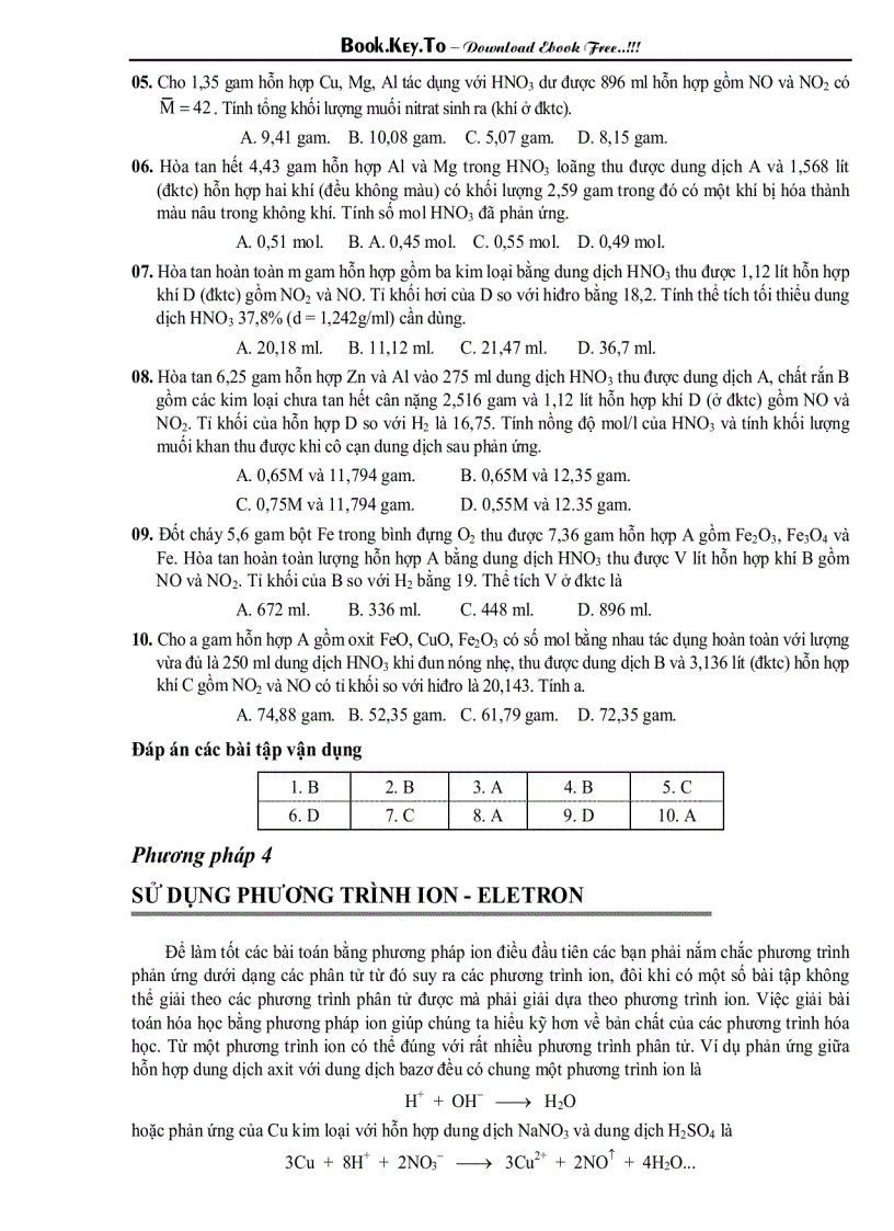 image for page 10 phương pháp giải nhanh bài tập trắc nghiệm hóa học