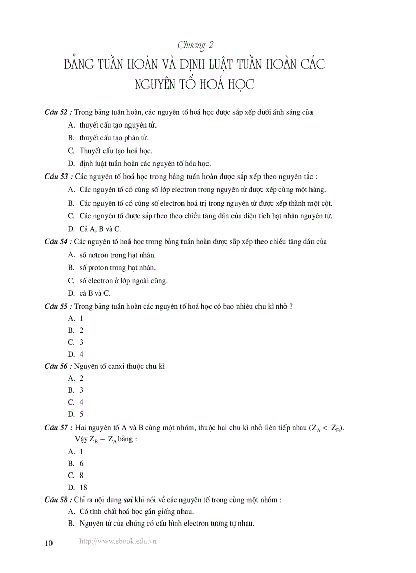 image for page 1000 Bài Trắc Nghiệm Hóa Học