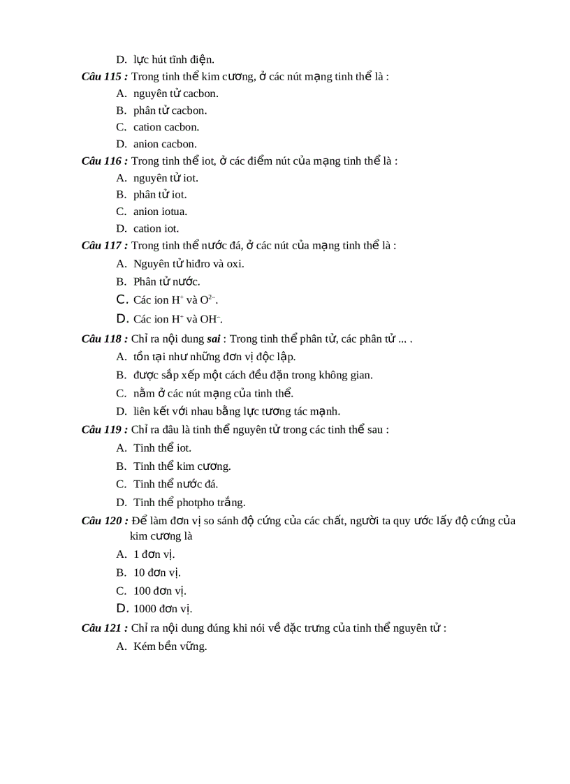 image for page 1000 BT Trac nghiem Hoa THPT