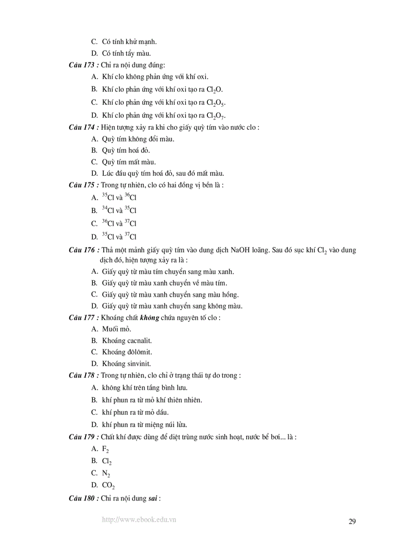 image for page 1000 câu hỏi trắc nghiệm hóa OTĐH L10 11 12