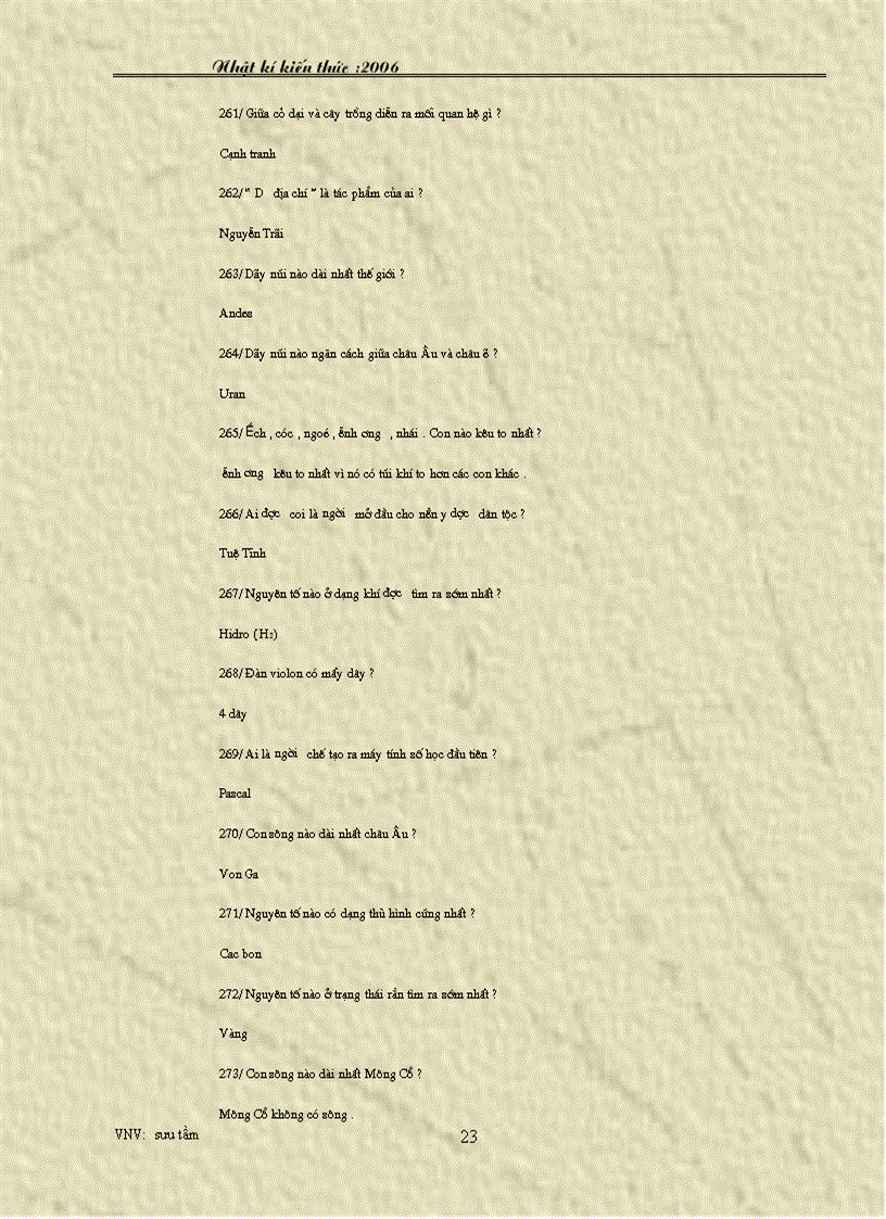 image for page 1000 câu hỏi về kiến thức