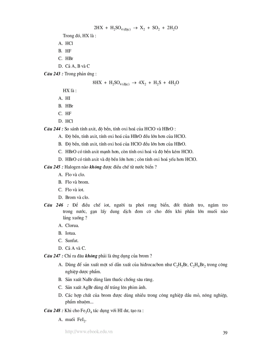 image for page 1000 câu trắc nghiệm Hóa học luyện thi ĐH