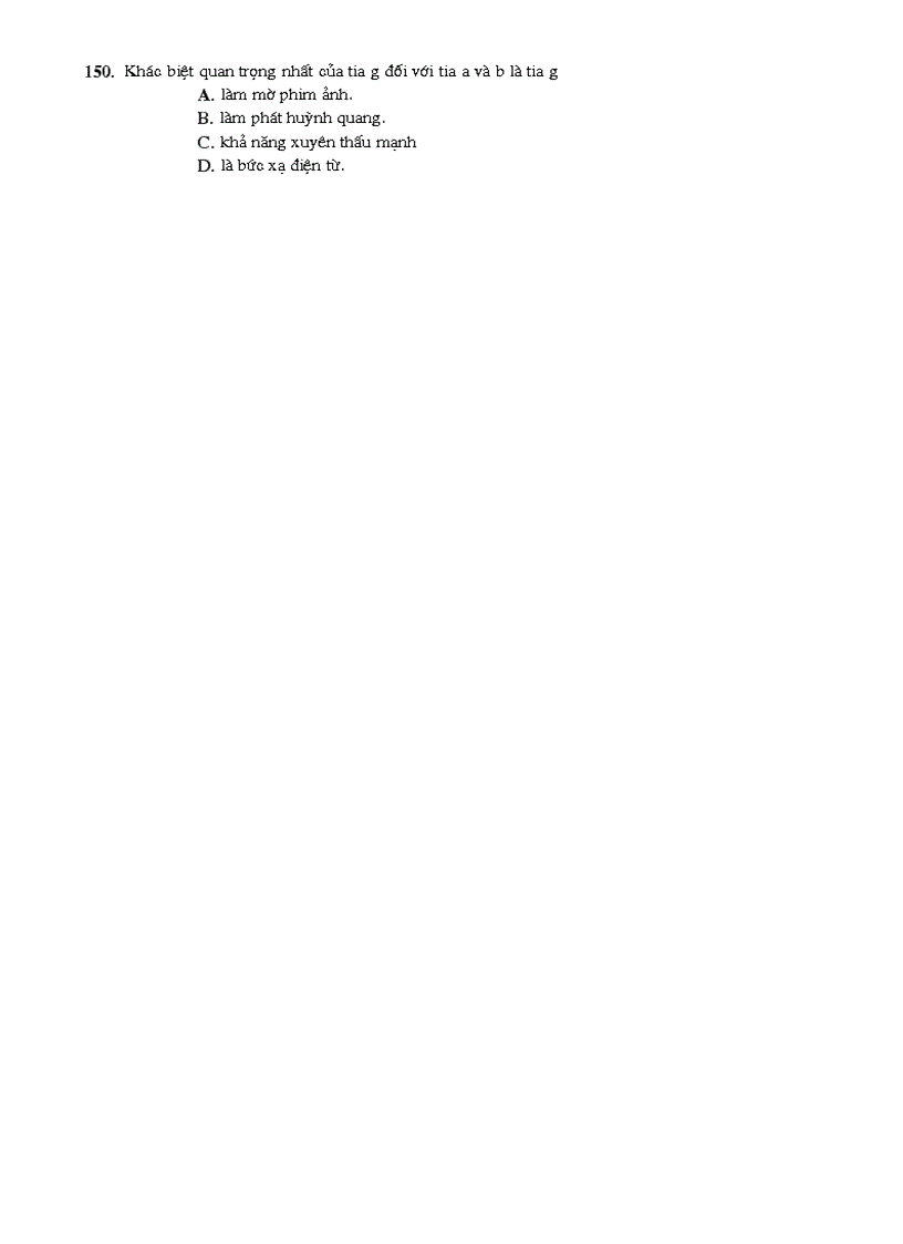 image for page 150 cau trac nghiem vat ly