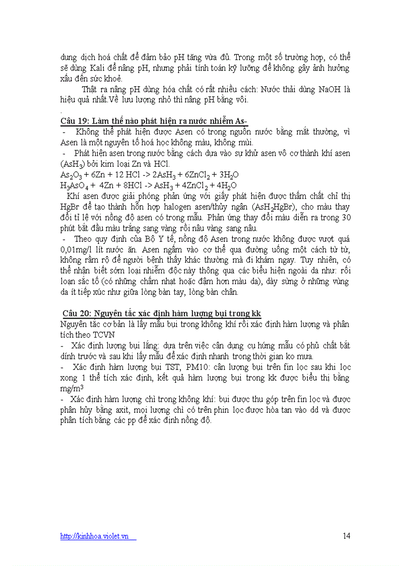 image for page 20 câu ôn hóa phân tích