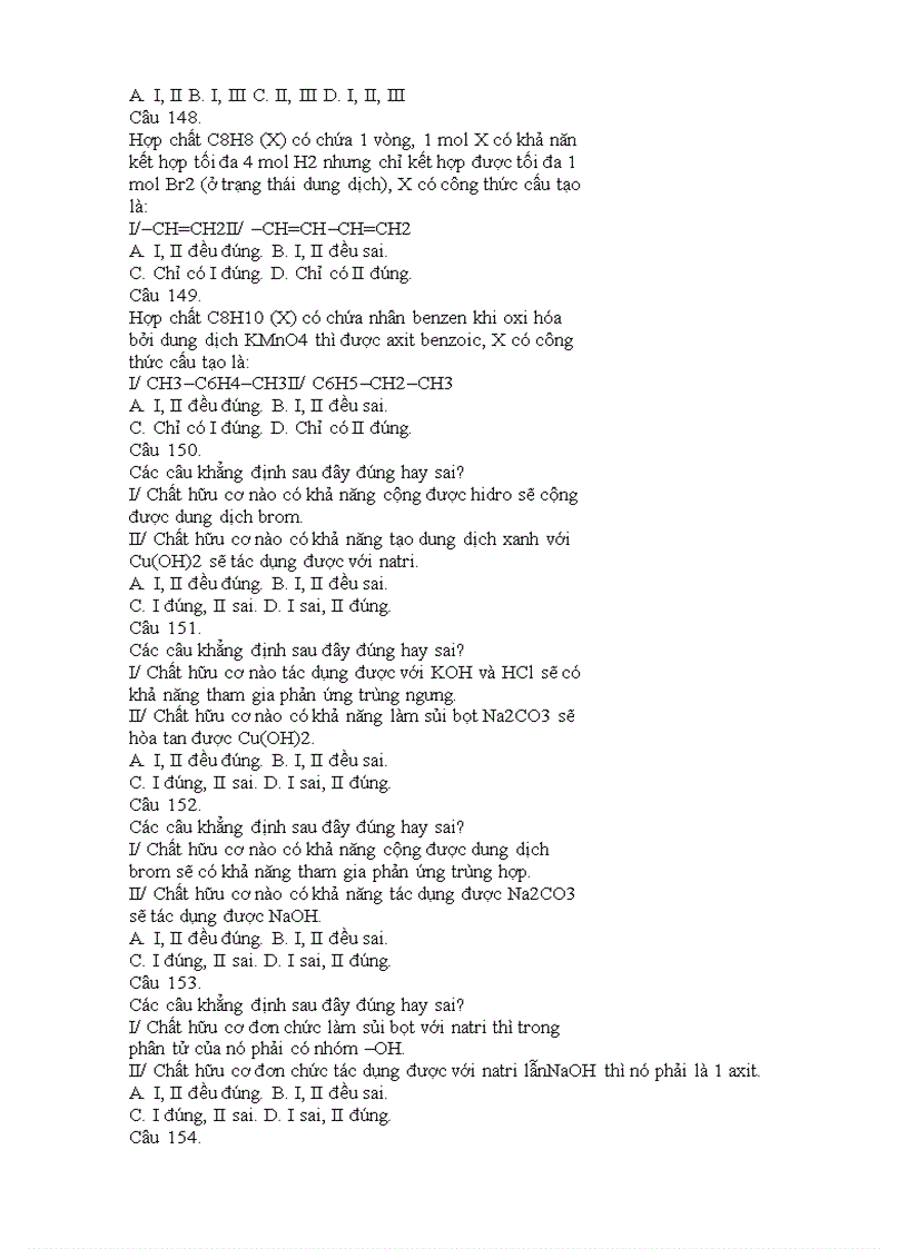 image for page 707 câu hỏi trắc nghiệm hóa l12