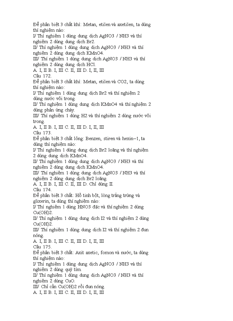 image for page 707 câu hỏi trắc nghiệm hóa l12