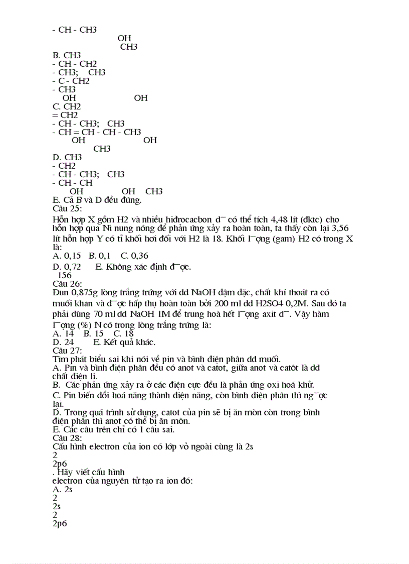 image for page 800 câu trắc nghiệm hóa học