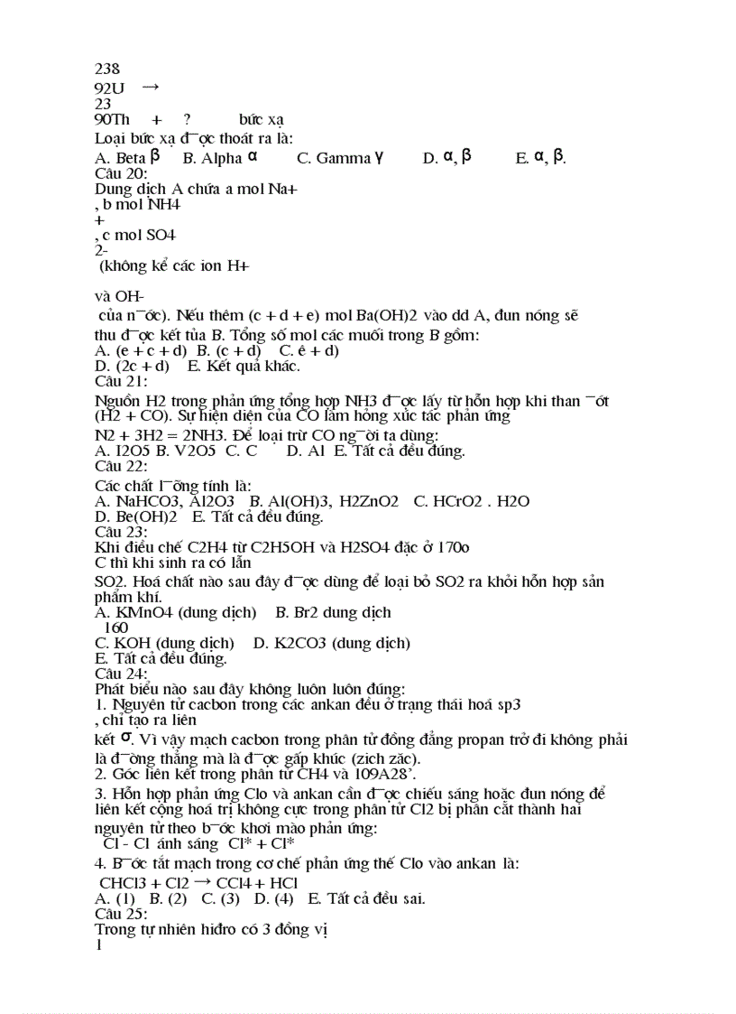 image for page 800 câu trắc nghiệm hóa học