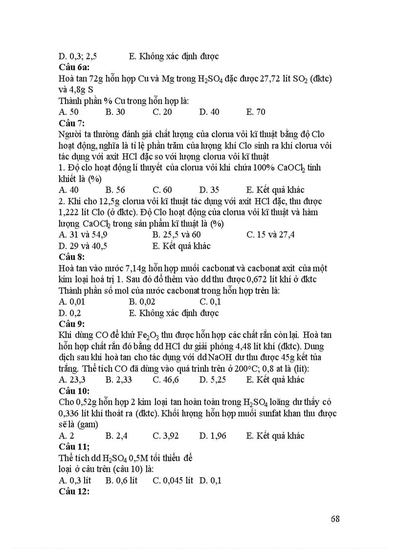 image for page 800 câu trắc nghiệm LTĐH