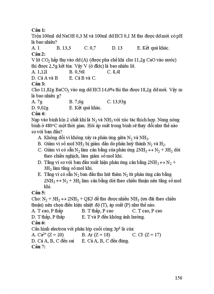 image for page 800 câu trắc nghiệm LTĐH