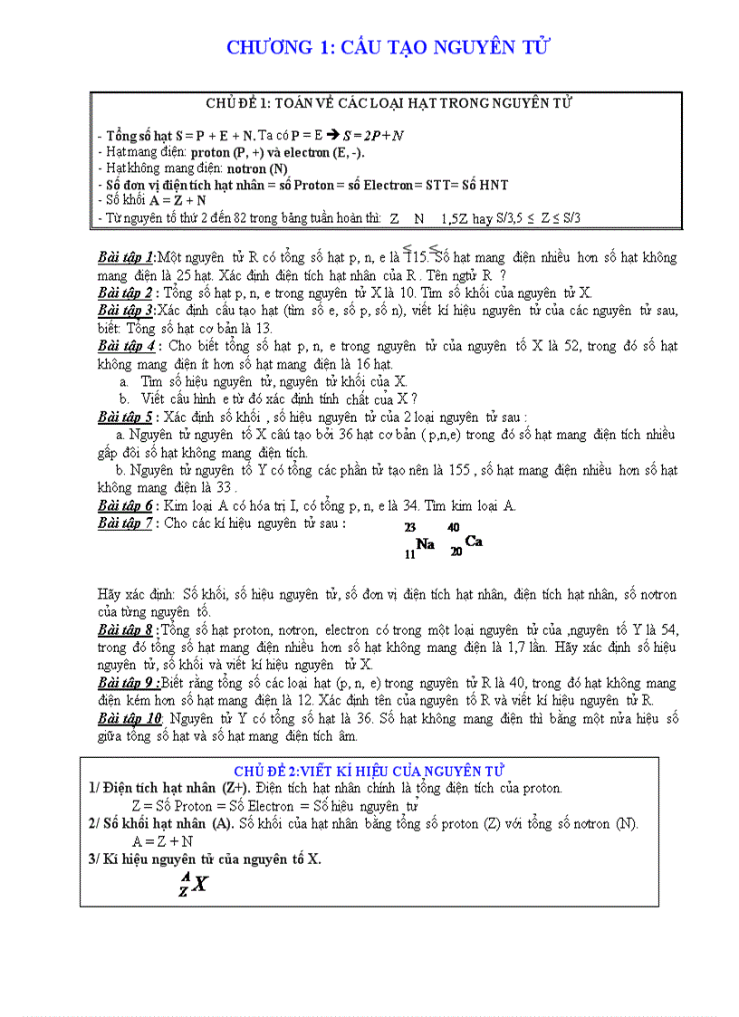 image for page Bai tap hoa 10 Chung I